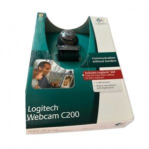 NIB Logitech Webcam C200
